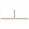 Ekena Millwork Portland Smooth Timber Gable Bracket, Douglas Fir, 84"W x 28"H x 3 1/2"D x 3 1/2"F, 8/12 Pitch GBW084X28X0404POR00SDF - alternate 1